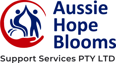 Aussie Hope Blooms Logo